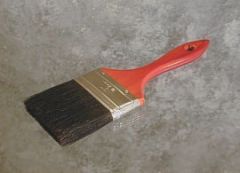 Paint Brush 3" Wood Handle Black Bristle 144/CASE