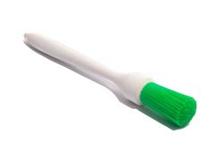 Grease Brush 1" Round Green Synthetic